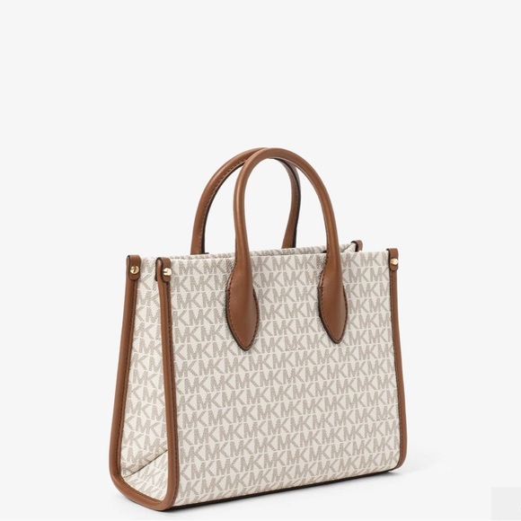 HOT DEAL 🔥TODAY!!!  Michael Kors Mirella Small Crossbody Tote Bag Vanill… - Picture 7 of 16